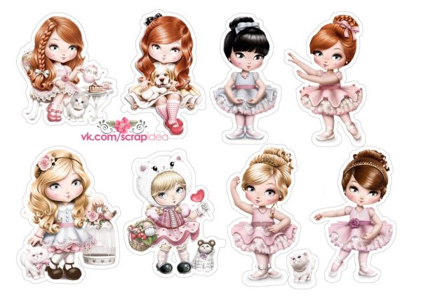 Стикер куколка