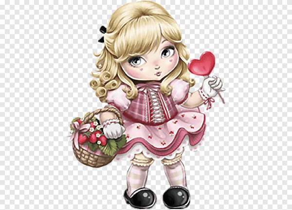 Мультяшная девочка