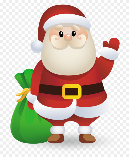 Мультяшный дед Морозик