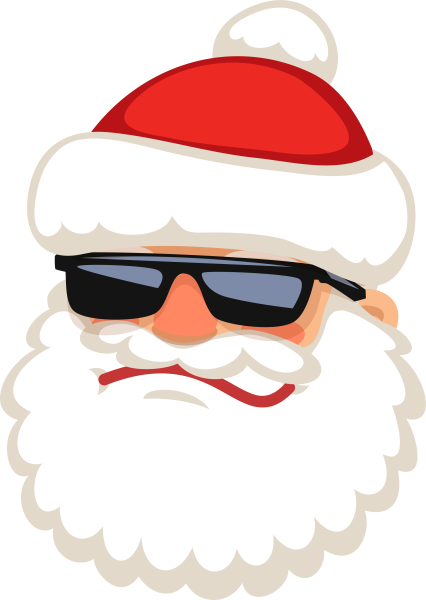 Наклейки на новый год черно белые