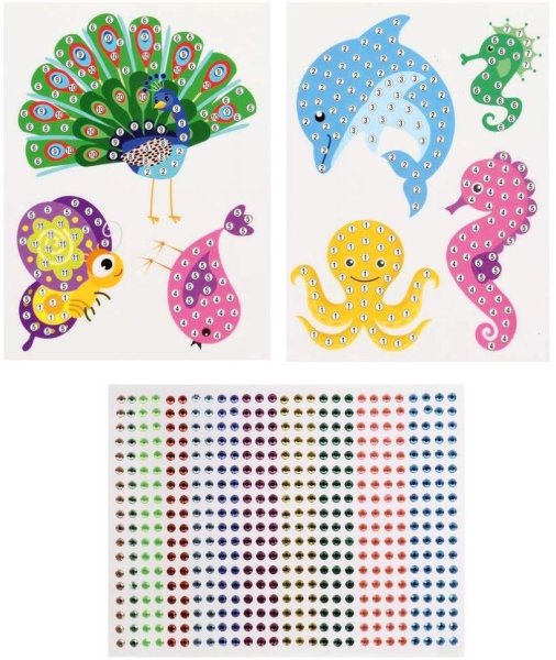 Алмазная мозаика наклейки