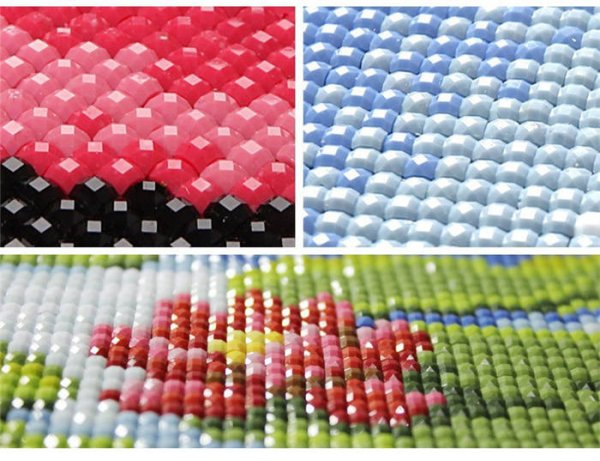 Тигриный взгляд алмазная живопись