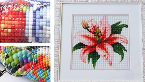 Алмазная мозаика светофор