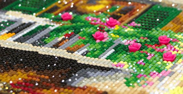 Животные из алмазной мозаики