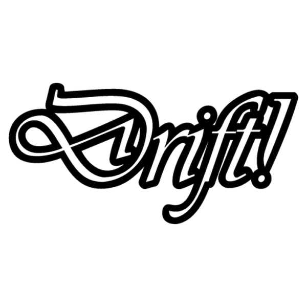 Надпись дрифт граффити