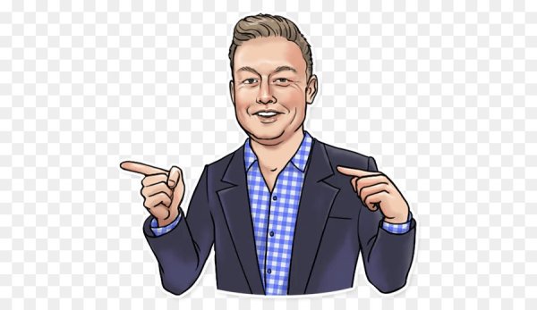 Стикеры Элон Маск