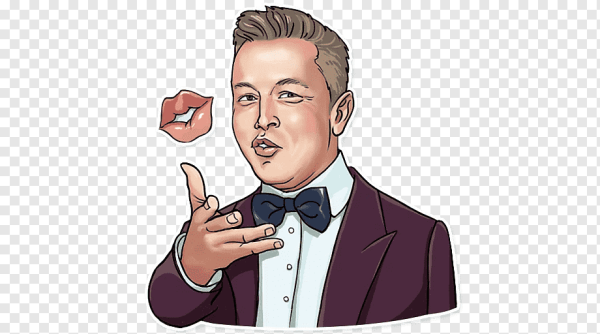 Стикеры Элон Маск телеграм