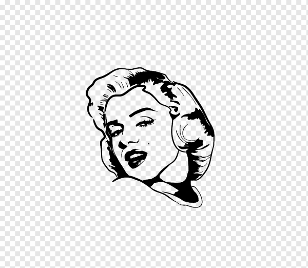 Тату Мерлин Монро эскиз