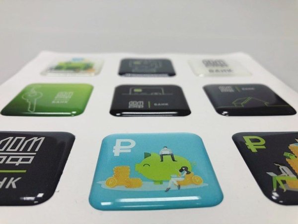 Форматы наклеек