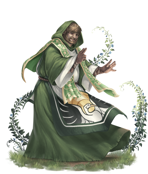 Жрец ДНД арт