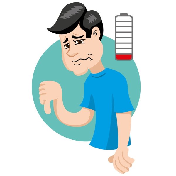 Уставший человечек