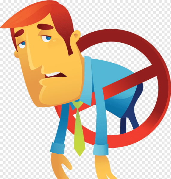 Усталый человек иллюстрация