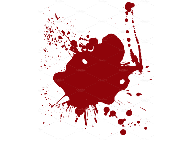 Значок капля крови