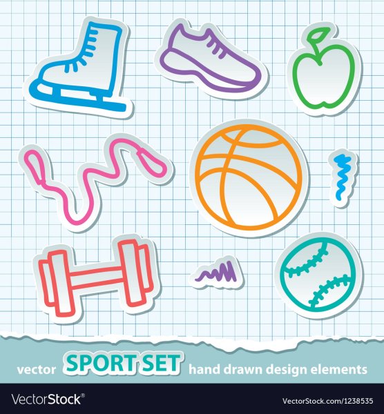 Стикеры на спортивную тему