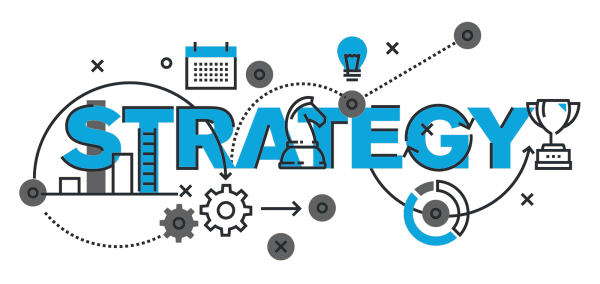 Стратегия надпись