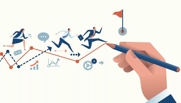 Бизнес векторные элементы