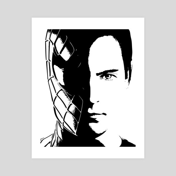 Нарисовать Тоби Магуайр