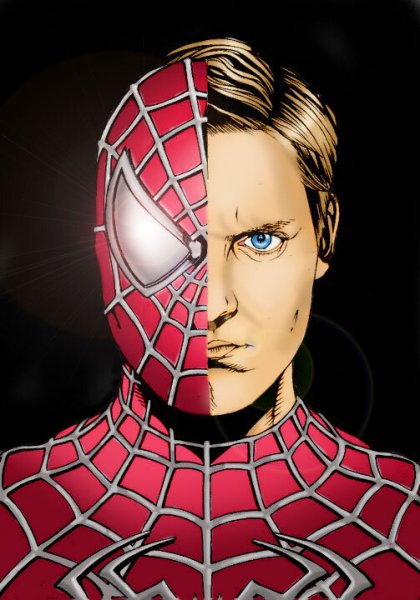 Питер Паркер Марвел маска