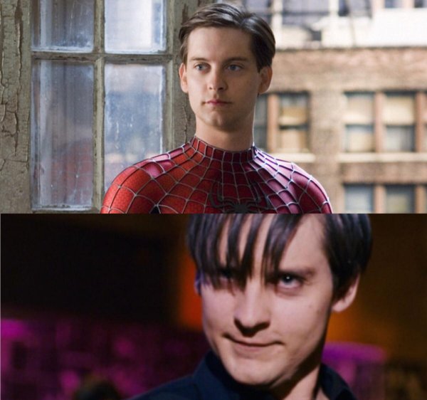 Тоби Магуайр злой