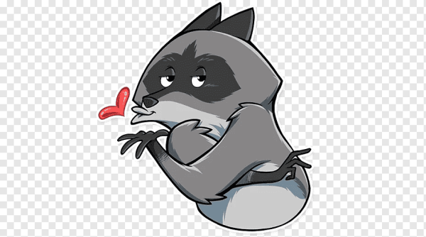 Енот Стикеры телеграмм