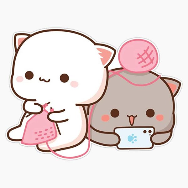 Стикеры Peach goma Cats