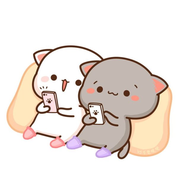 Кавайные котики гиф