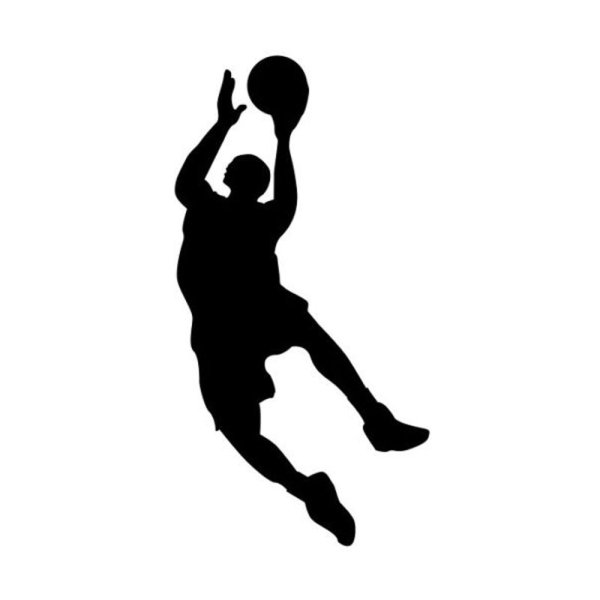 Наклейка баскетболист