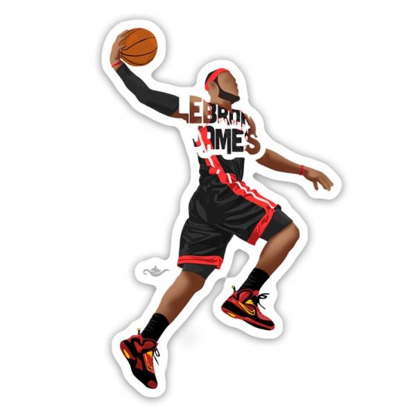 Наклейки баскетбол Джордан