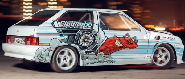 ВАЗ 2113 дрифт