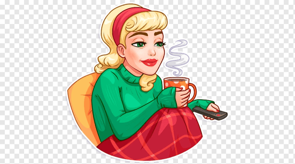 Стикеры женщины