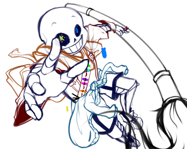 Эррор Санс gif