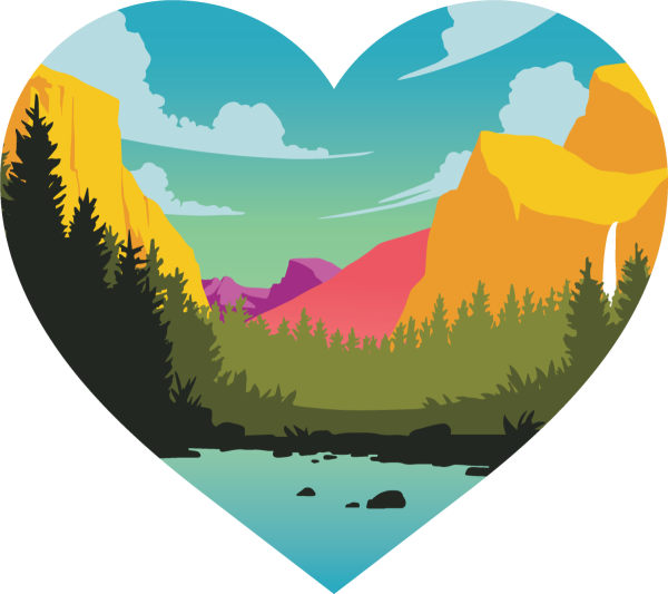 Стикеры природа