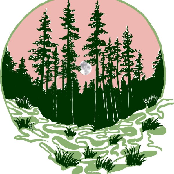 Природа (с наклейками)