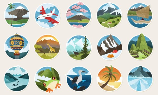 Пиктограмма природа