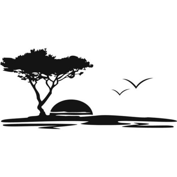 Природа (с наклейками)