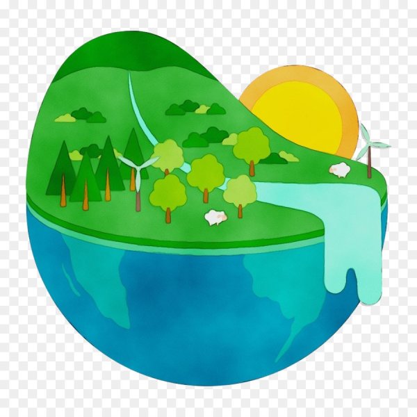 Человек и природа вектор