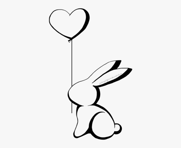 Эскиз зайчика