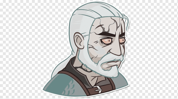 Стикеры Ведьмак Цири