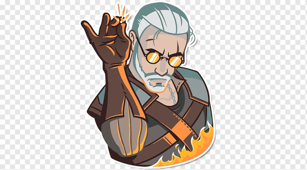 Наклейка the Witcher