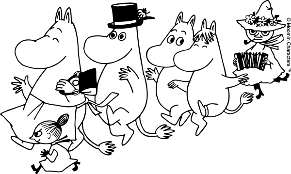 Семья Муми тролля Туве Янссон