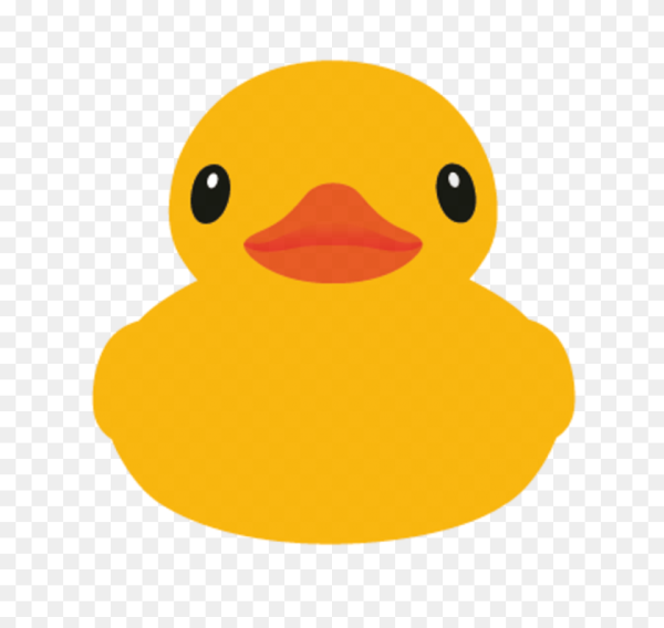 Стикер уточка