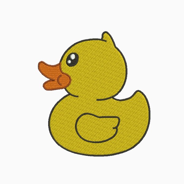 Стикер уточка