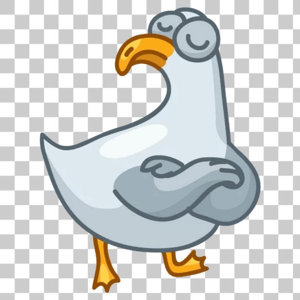 Стикеры телеграмм Чайка Джо