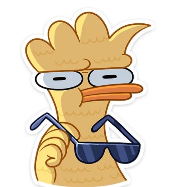 Стикеры ВК утка