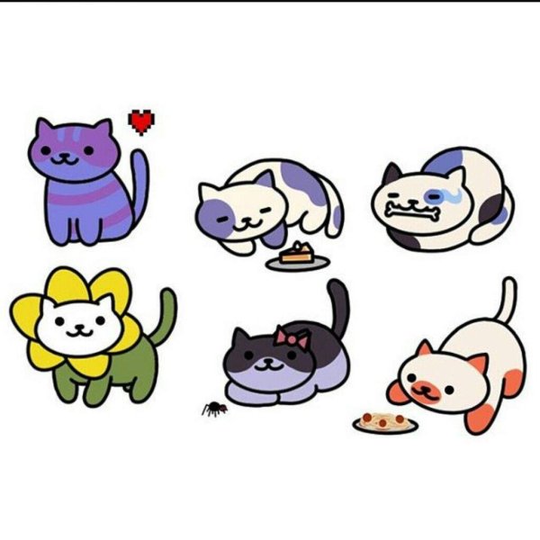 Undertale Стикеры печать