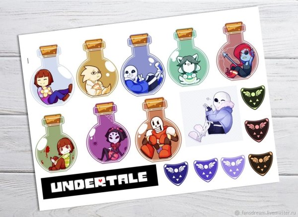 Стикеры андертейл