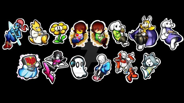 Стикеры андертейл