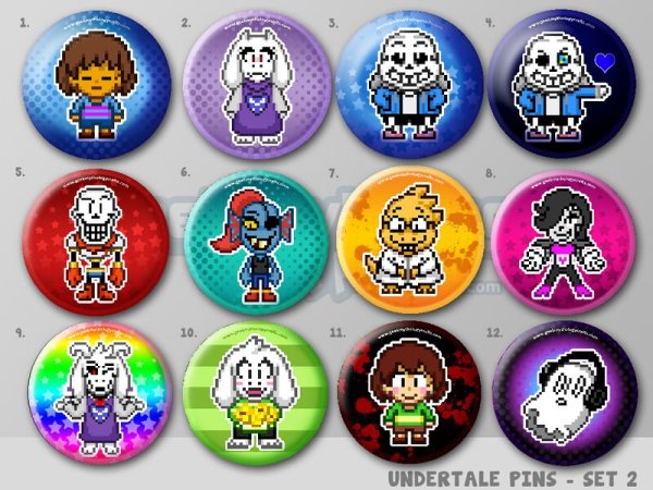 Значок андертейл круглый