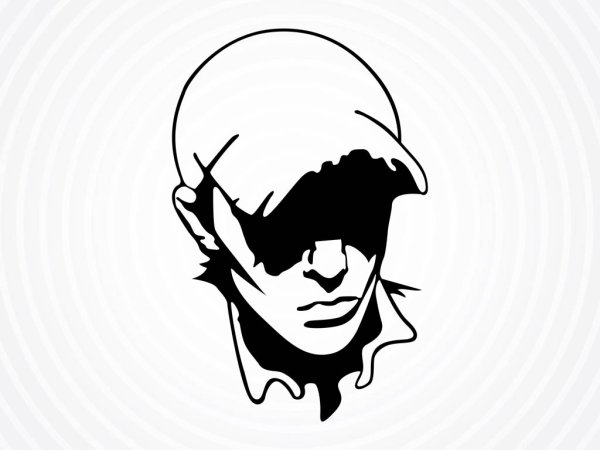 Нарисованный рэпер