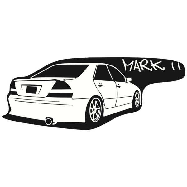 Наклейки на Тойота Марк 2